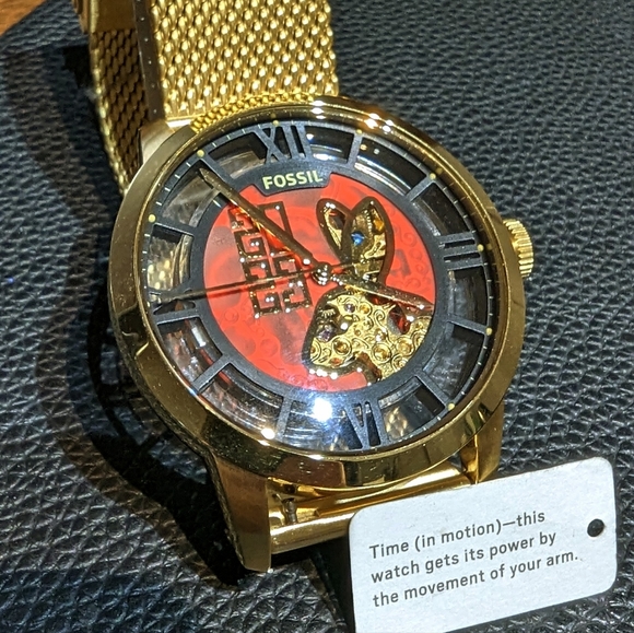 Men's Fossil Lunar New Year watch - Picture 4 of 4
